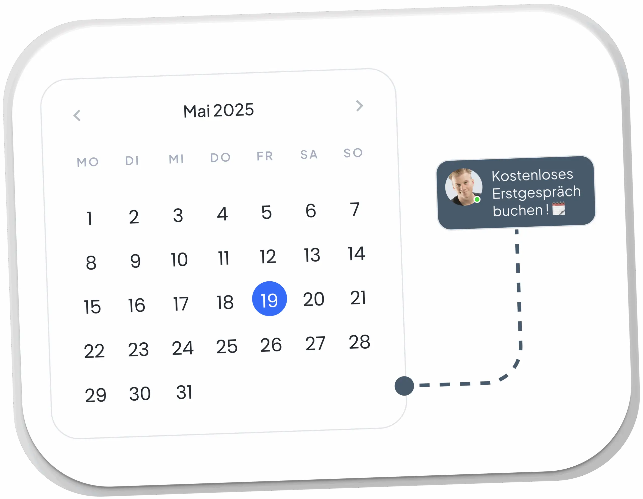 termin buchen kalender symbol